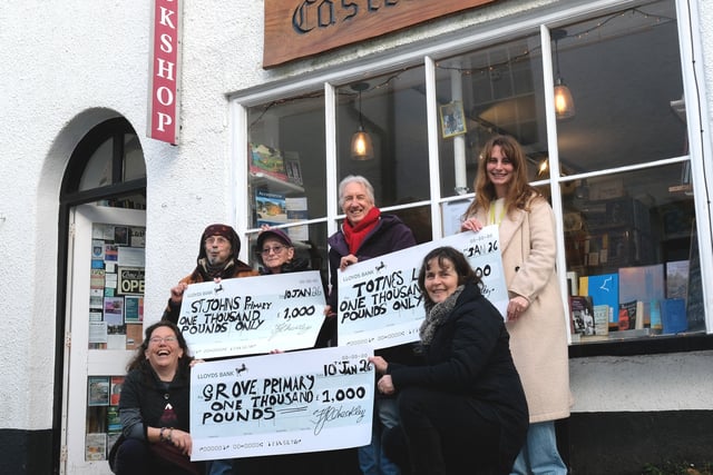 Volunteer bookshop thriving and giving back